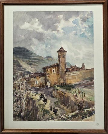 Beryl Victoria Teresa Davies (1916-1997) - La torre del