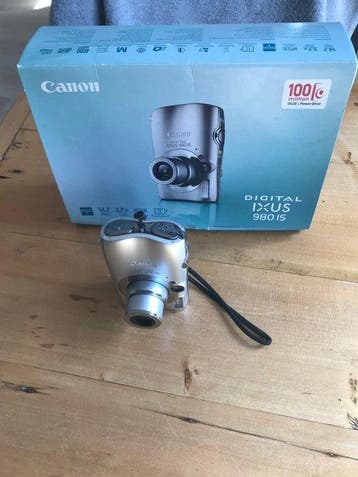 Canon Powershot 980 IXUS IS Digitale camera, Nieuw