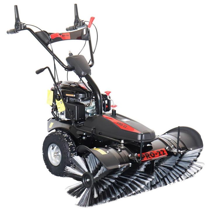 PRO-22 V6E Benzine Veegmachine, Tuin en Terras, Veegmachines, Nieuw