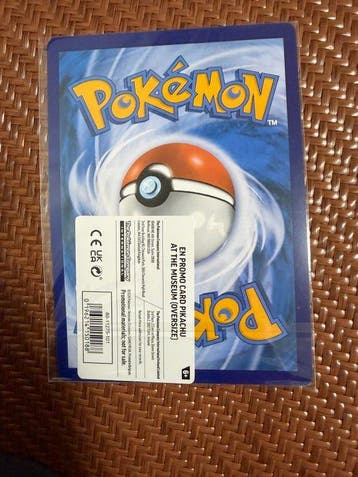 Pokémon - 1 Card - Pikachu Carte promo, Carte exclusive, Hobby & Loisirs créatifs