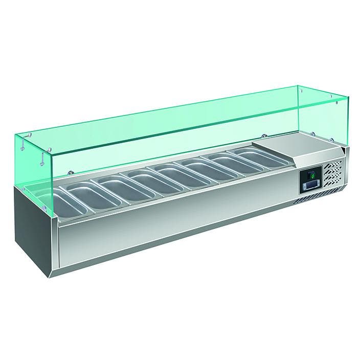 SARO Gekoelde opzetvitrine - EVRX 1800/380, Zakelijke goederen, Horeca | Keukenapparatuur, Koelen en Vriezen, Verzenden