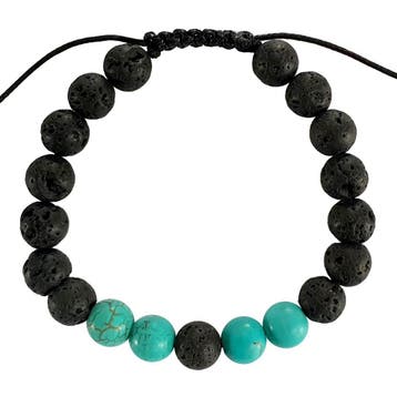 Fako Bijoux - Buddha Armband - Verstelbaar - Turquoise, Handtassen en Accessoires, Verzenden, Nieuw