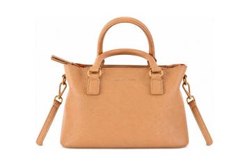Laurent David Handtas Bruin, Handtassen en Accessoires, Verzenden, Zo goed als nieuw, Bruin