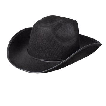 Cowboyhoed Zwart, Verzenden, Nieuw