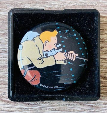 Tintin - 12 Prachtige collectie van 12 badges in beperkte, Nieuw