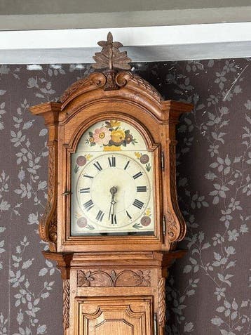 Staande klok Louis XVI - Eik - 1750-1800