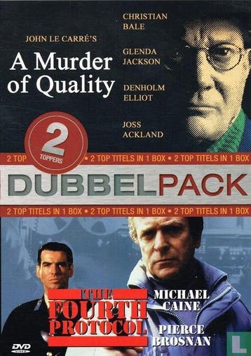 A Murder of Quality + The Fourth Protocol, CD & DVD, DVD | Thrillers & Policiers, Verzenden