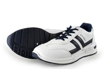 Revenge Sneakers in maat 45 Wit, Kleding | Heren, Schoenen, Verzenden, Wit, Zo goed als nieuw, Sneakers