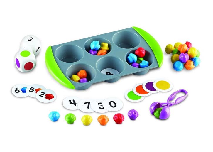 Learning Resources Muffin reken- en sorteerset, Kinderen en Baby's, Speelgoed | Educatief en Creatief, Rekenen, Nieuw, Ophalen of Verzenden