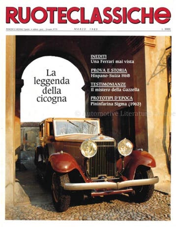1989 RUOTECLASSICHE MAGAZINE 16 ITALIAANS, Ophalen of Verzenden, Nieuw