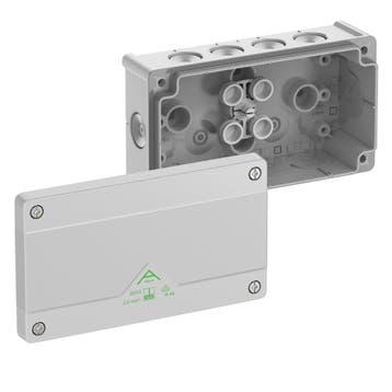 Boîte De Jonction Spelsberg IP66 025/2-L Grise - 80240201, Bricolage & Construction, Verzenden