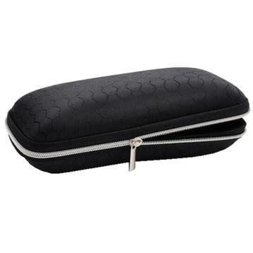Fako Bijoux - Brillenkoker - EVA - Met Rits - Nylon - Zwart, Handtassen en Accessoires, Zonnebrillen en Brillen | Dames, Verzenden