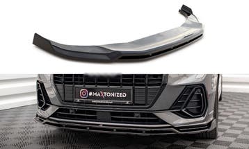 Front splitter V.4 voor Audi Q3 F3 S line SUV/Sportback, Ophalen of Verzenden