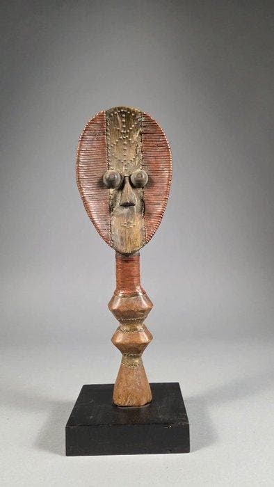 Reliekhouder van hout en metaal - Kota - Gabon, Antiek en Kunst, Kunst | Niet-Westerse kunst