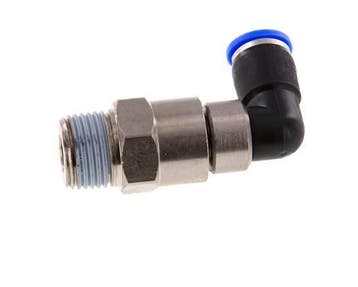 coude 10mm & R1/2 Joint rapide pivotant Filets mâles, Bricolage & Construction, Verzenden