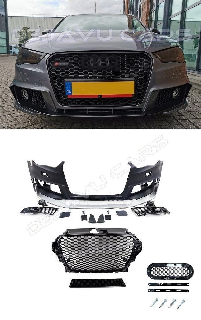 RS3 Look Voorbumper voor Audi A3 8V Sedan, Autos : Divers, Tuning & Styling, Enlèvement ou Envoi