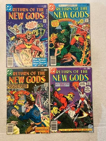 New gods (1971) 17 comics in range # 1 to 28! - No Reserve, Boeken, Nieuw