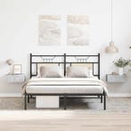 vidaXL Nachtkastjes 2 st zwevend 40x30x15 cm bewerkt hout, Huis en Inrichting, Slaapkamer | Nachtkastjes, Verzenden, Nieuw