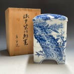 Seto Ware - Shohei Kiln - Kom - Blue and White Ceramic
