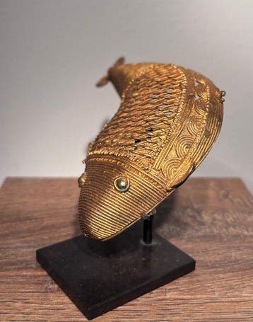 Ashanti fold pendant - Figure - Achantis - Ghana