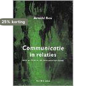 COMMUNICATIE IN RELATIES DR 1 9789035220164 A. Bos, Verzenden, A. Bos