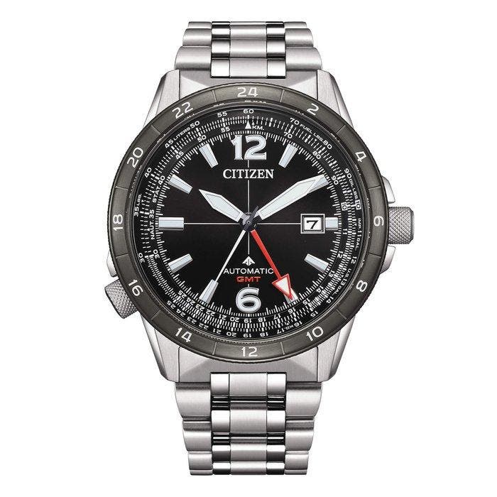Citizen - GMT Mechanical Promaster - NB6046559E - Homme -, Bijoux, Sacs & Beauté, Montres | Hommes