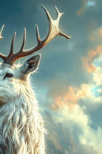 CoCo - Majestic Stag in the Mountains - XXL