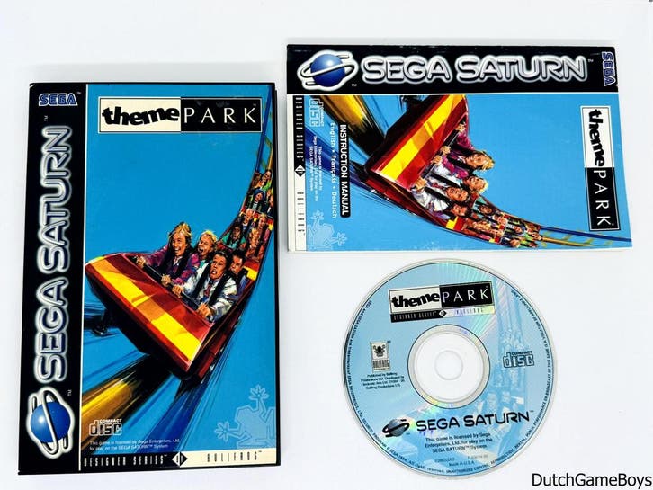 Sega Saturn - Theme Park, Games en Spelcomputers, Games | Overige, Gebruikt, Verzenden
