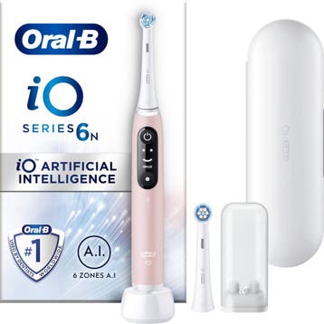 Oral-B iO 6N - Elektrische Tandenborstel - Roze, Verzenden