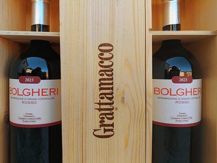 2023 Podere Grattamacco Rosso - Bolgheri DOC - 1 Magnum (1,5, Collections, Vins
