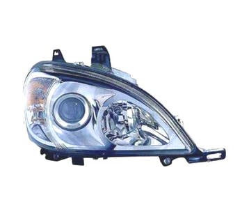 PHARE DROIT MERCEDES CLASSE ML W163 01-05 CHROMÉ, Verzenden
