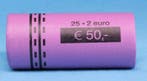 Kroatië. 2 Euro 2025 Pula (25 coins) in roll, Postzegels en Munten