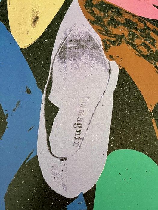 Andy Warhol (after) - Diamond Dust Shoes - Te Neues licensed, Antiquités & Art, Art | Dessins & Photographie