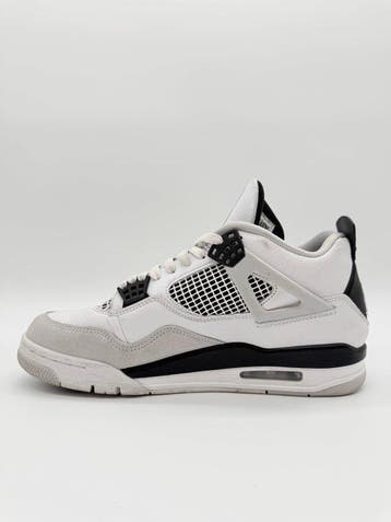 Nike - Jordan 4 Military Black - Sneakers - Taille : EU 44