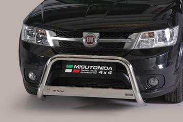 Pushbar | geschikt voor Fiat | Freemont 11- 5d mpv. | RVS rv, Verzenden