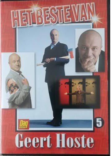 Het beste van Geert Hoste (dvd nieuw), Cd's en Dvd's, Ophalen of Verzenden, Nieuw in verpakking