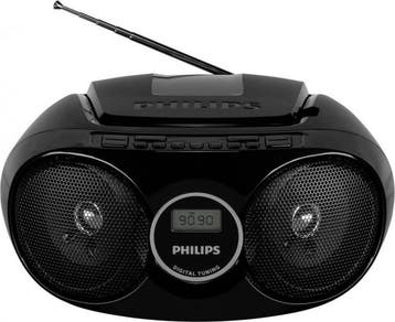 Radio/CD-speler - Zwart Philips AZ215B (Radios), Verzenden, Nieuw