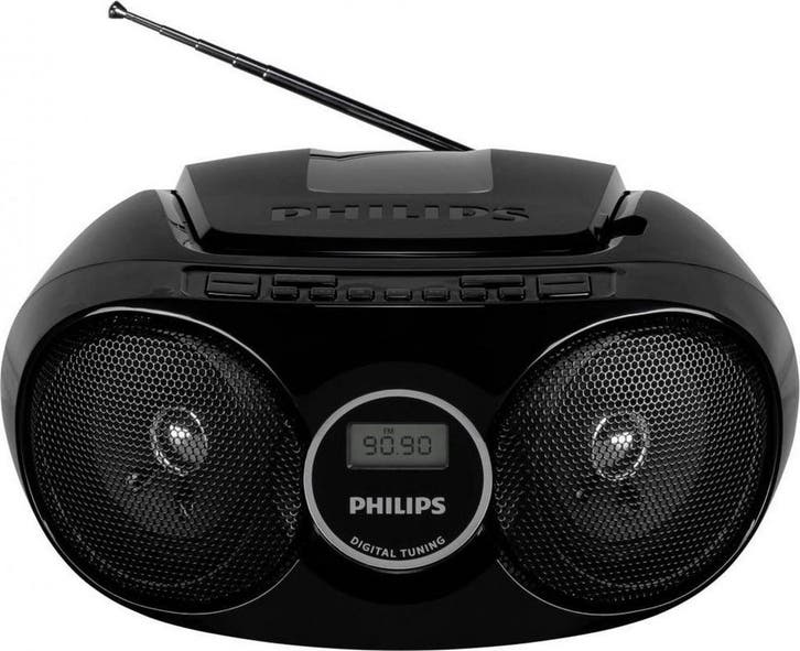Radio/CD-speler - Zwart Philips AZ215B (Radios), Audio, Tv en Foto, Overige Audio, Tv en Foto, Nieuw, Verzenden