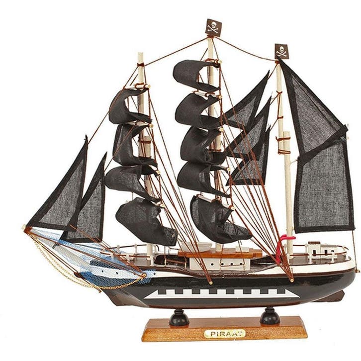 Piratenschip Model 23cm, Hobby & Loisirs créatifs, Modélisme | Bateaux & Navires, Enlèvement ou Envoi