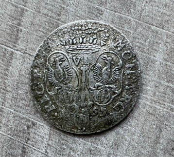 Pruisen. Frederik II The Great (King of Prussia). Silver