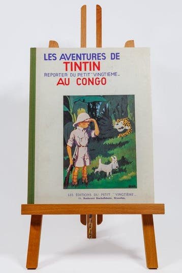 Kuifje, Tintin - Tintin au Congo & Kuifje in Congo - 2 Album, Boeken, Nieuw