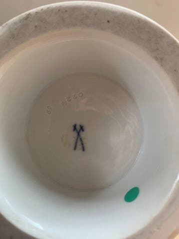 Meissen - Vaas - Porselein - Meissen Vaas