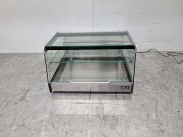 Vitrine réfrigérée de comptoir 69 cm 118 litres 230V Horeca, Verzenden