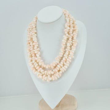 Corail - Argent, Plaqué or - Collier - CORALLO ROSÉ