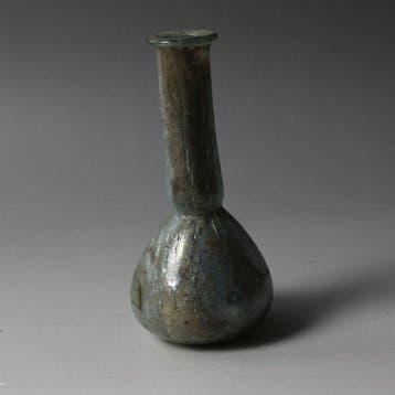 Oud-Romeins Glas Flask (Zonder minimumprijs), Verzamelen