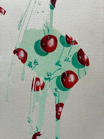 Jacques Halbert - Cerises fondues