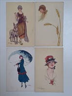 Fantasie - Illustratoren Italië, Verenigde Staten,..., Gelopen