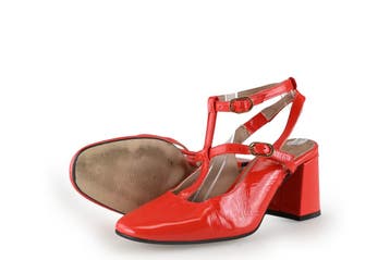 Lina Locchi Pumps in maat 39 Rood, Verzenden, Pumps