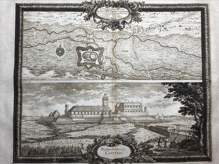 Polen - Uitzicht op owicz - ód - Polen; Samuel Pufendorf, Livres, Atlas & Cartes géographiques