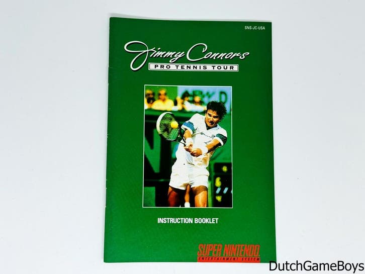 Super Nintendo / SNes - Jimmy Connors - Pro Tennis Tour - US, Games en Spelcomputers, Games | Nintendo NES, Gebruikt, Verzenden